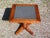 Vintage Pair Statton Oldtowne Solid Cherry Stone Top Pedestal End Tables For Sale - Image 11 of 13