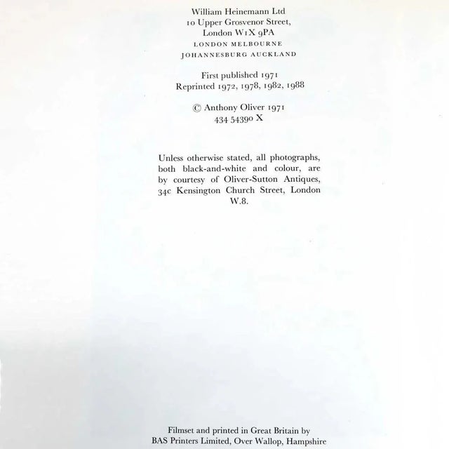 Vintage The Victorian Staffordshire Figure, A Guide for Collectors by Anthony Oliver Book For Sale - Image 4 of 7