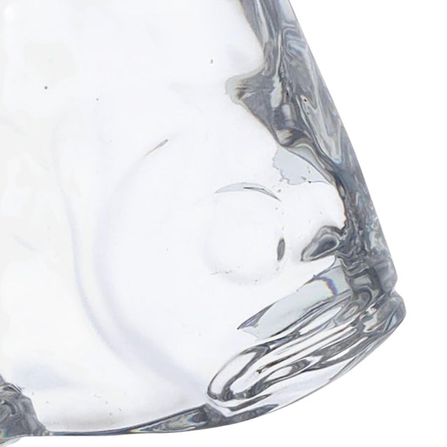 Pristine Large Steuben Crystal Angelfish Sculpture 10.5" Signed Rare Masterpiece For Sale In San Francisco - Image 6 of 9
