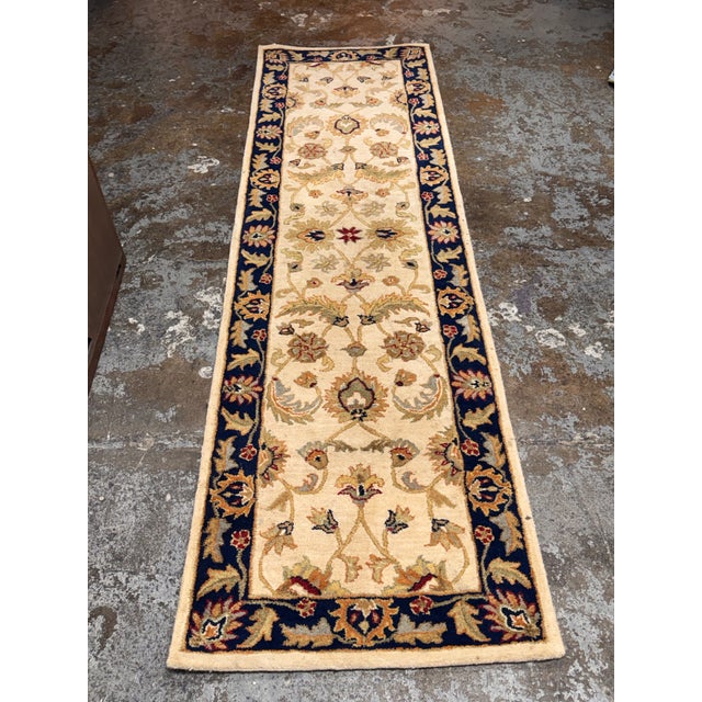Design Plus Gallery presents a Legacy Collection LE-75 Wheat Wool Runner Rug from Jaunty. This traditional runner...