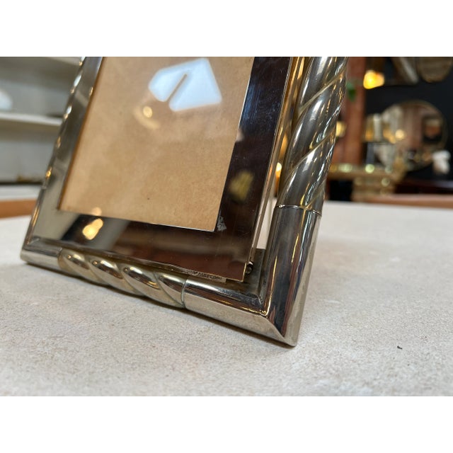 1980s Vintage Italian Picture Frame, 1980s For Sale - Image 5 of 7