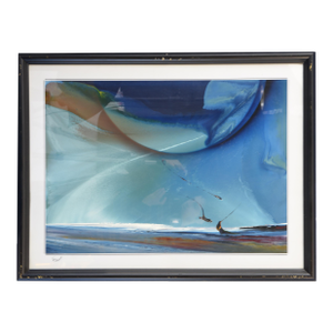 Coastal Drift, Oil on Paper, by Memarian