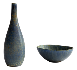 Mid-Century Modern Ceramic Set by Carl-Harry Stålhane for Rörstrand, Sweden, 1950s, Set of 2