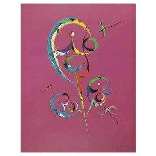 Rafael Alberti, Abstract Composition, Original Lithograph, 1972 For Sale