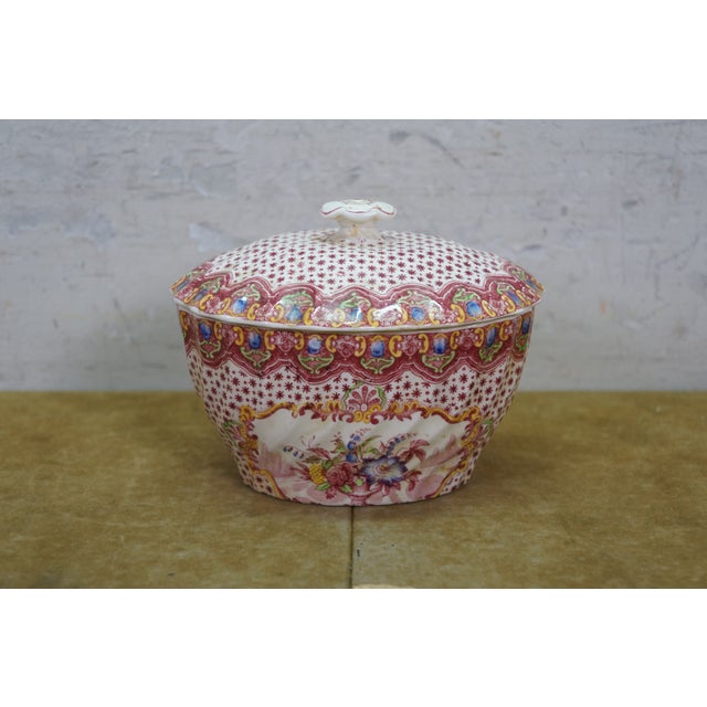 1920s Victorian Copeland Spode Polychrome Transferware Dinner Service for 8 - 72 pcs For Sale - Image 13 of 18