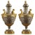 Gold Mid-19th Century Vases in Ural Granite and Gilt Bronze, Set of 2 For Sale - Image 8 of 8