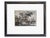 Landscape is an old master artwork realized by Artist of late 17th Century. Etching on paper. Includes frame 31.8 x 37 cm