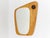 Vintage Wooden Asymetric Wall Mirror, Sweden, 1960s For Sale - Image 11 of 11