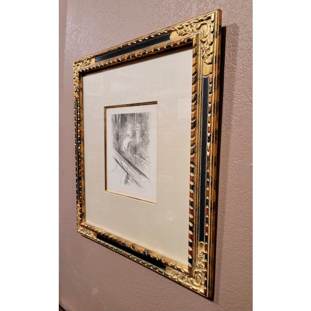 Late 19th Century Toulouse-Lautrec "Le Baron Moise - La Loge" -Vintage Lithograph For Sale - Image 5 of 9