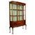Antique 19th Century Inlaid Mahogany Regency Revival Display Cabinet China Hutch 1890 For Sale - Image 9 of 12