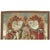 Traditional Vintage Woven Throne Scene Tapestry For Sale - Image 3 of 9