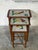 Mid-Century Modern Teak Abstract Mosaic Tile Top Nesting Tables Set of 3 Mid-Century Modern 1960s For Sale - Image 3 of 10