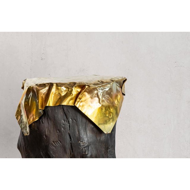 Primitif Functional Sculpture in Elm Wood by Jean-Baptiste Van Den Heede For Sale - Image 6 of 7