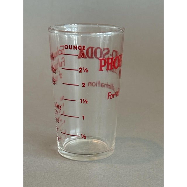 Crafted for those with an appreciation for medical history and vintage collectibles, this Phospho-Soda (Fleet) Shot Glass...