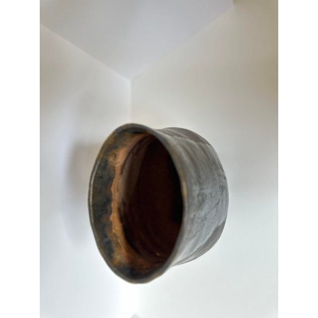 Large Mid 20th Century Hand Crafted Pottery Vessel For Sale In San Francisco - Image 6 of 9
