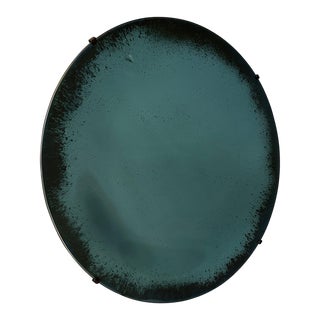 Large Blue Concave Mirrror, 2010 For Sale