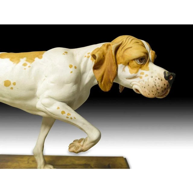 Porcelain Pointer, Early 20th Century For Sale - Image 3 of 13