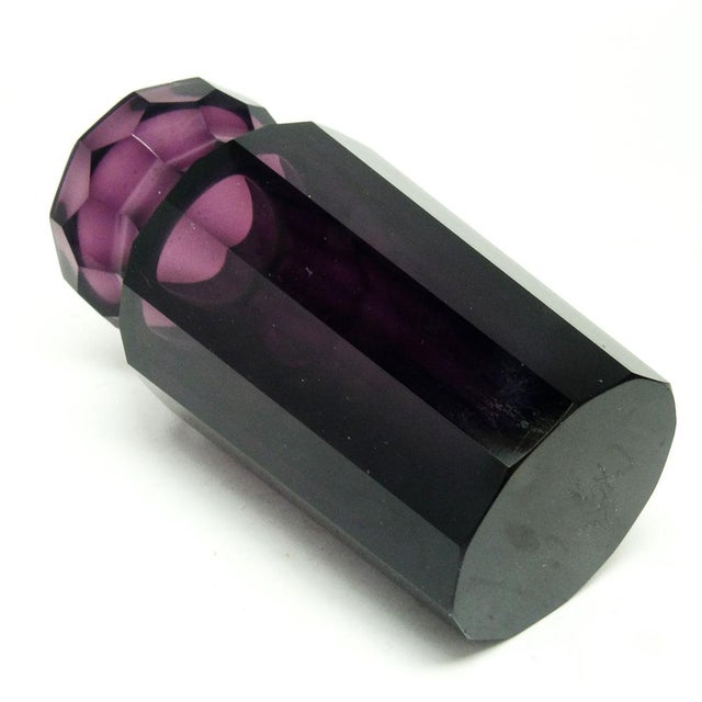 Crystal Vase from Moser by J. Hoffmann, Czechoslovakia, 1890s, in Very Good conditions. Designed 1890 to 1919 This piece...