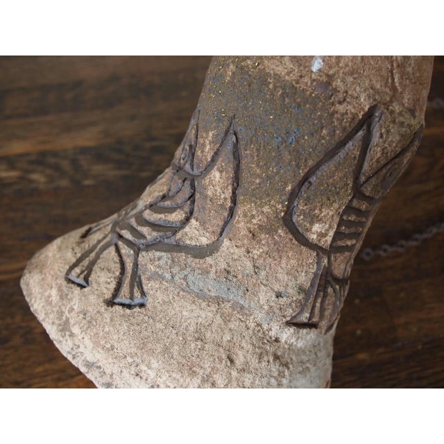 Paolo Soleri Vintage Paolo Soleri Large Ceramic Bell Wind Chime For Sale - Image 4 of 7