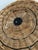 Tan Mid-Century Modern French Woven Rattan Tripod Stool For Sale - Image 8 of 8