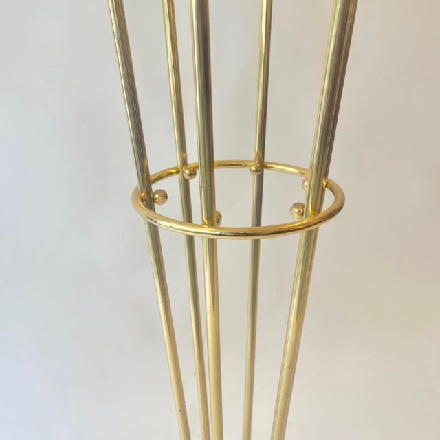 Stilnovo Alberello Floor Lamp in Brass and Glass from Stilnovo, Italy, 1960s For Sale - Image 4 of 13