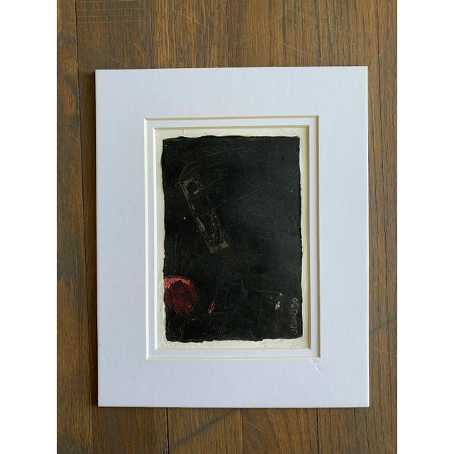 "Street Nites" Contemporary Minimalist Abstract Monotype by Jimi Evans For Sale In Seattle - Image 6 of 6