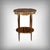 This oval pedestal table perfectly embodies the spirit of the Transition style, where the Rococo curve softens to...