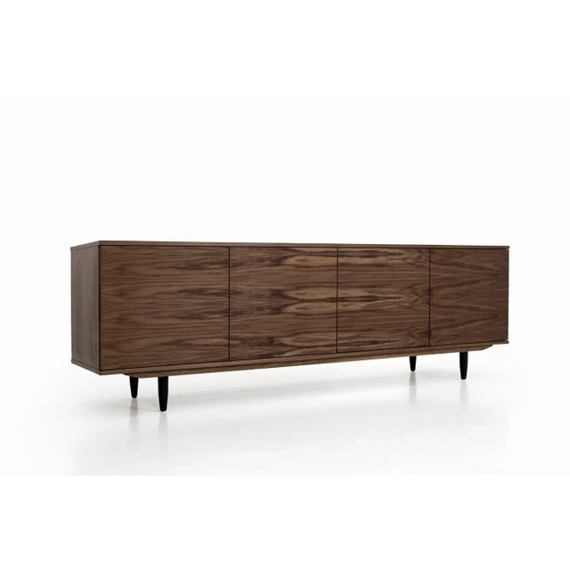 Walnut Sideboard, Scandinavia For Sale - Image 9 of 10