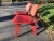 This set of two red Eames LCW chairs is versatile and can be used in a dining room, living room, bedroom, den or man cave....