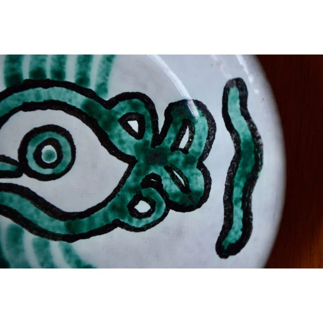 Ceramic Bowl with Fish by Taizé / Daniel De Montmollin For Sale - Image 5 of 6