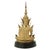 Gilded Bronze Buddha on Wooden Base, Thailand For Sale - Image 12 of 14