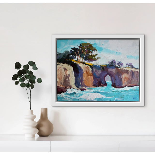 Coastal — Modern Contemporary Seascape Oil Painting For Sale - Image 12 of 14