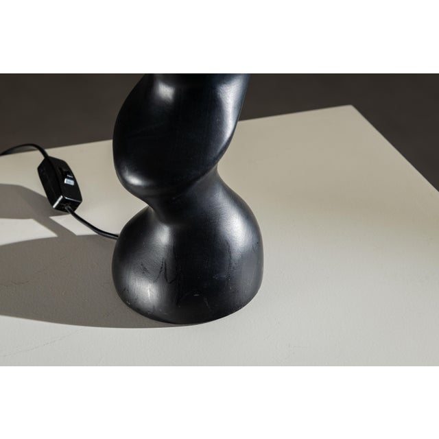 Sculptural Wooden Type 42 Table Lamp from Temde Leuchten, 1970s For Sale - Image 10 of 15