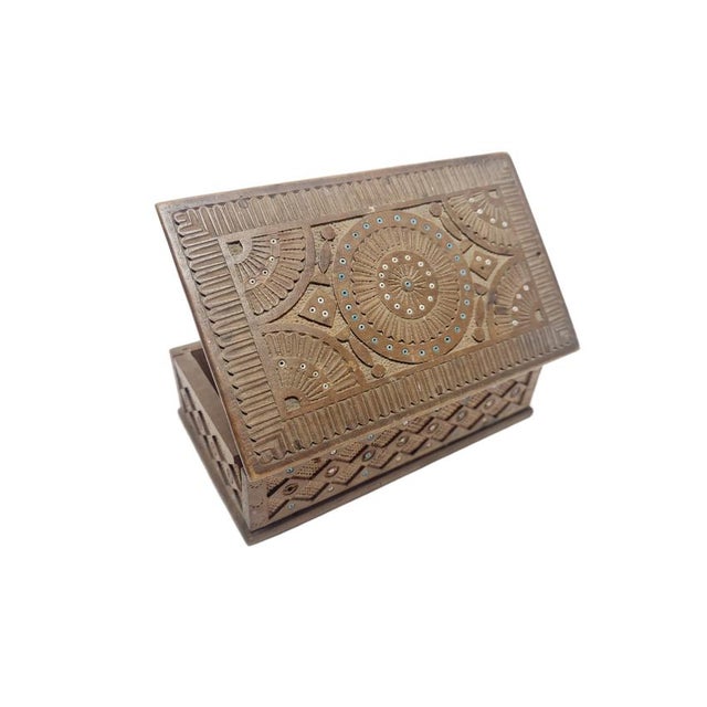 1920s Vintage Hucul Wooden Box, 1920s For Sale - Image 5 of 16