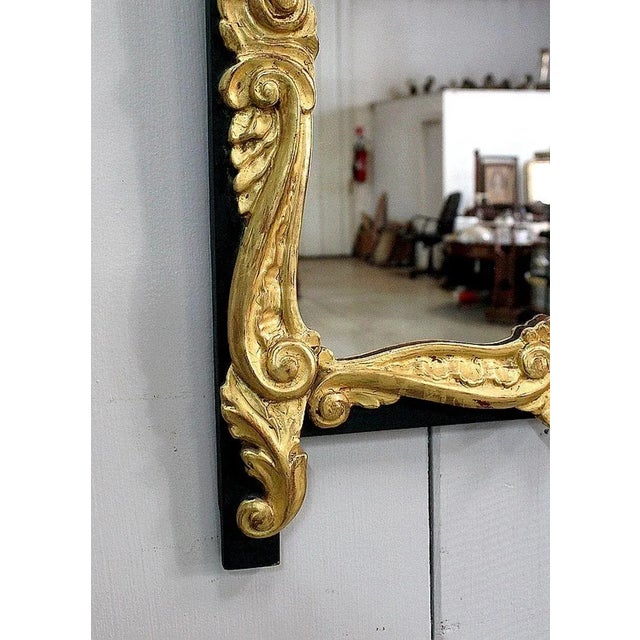Small Antique Louis XVI Style Gilded Wood Mirror For Sale - Image 16 of 18