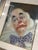 Unknown, Melancholic Clown Face, 1970s, Oil on Canvas, Framed For Sale - Image 4 of 6