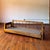 1950s Brutalist Howard Oak Sofa 1950s Usa For Sale - Image 5 of 12