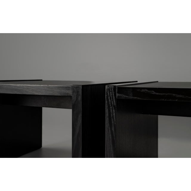 Vintage Coffee Tables in style of Sergio Rodrigues for Oca, 1970s, Set of 2 For Sale - Image 14 of 18