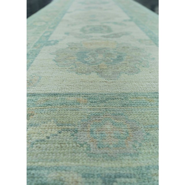 Turkish Oushak Rug 2'8" x 18'8" #19274 For Sale In Houston - Image 6 of 8