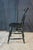 Attributed Vintage S. Bent & Bros Colonial Windsor Thumb Back Black Maple Side Chair For Sale - Image 10 of 14