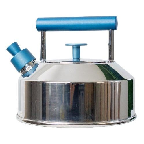 Vintage Italian Prandelli Stainless Steel Kettle by Raunkjaer Kjaergaard, 1980s For Sale - Image 12 of 12