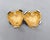 Metal Vintage 1980s Signed Givenchy Goldtone Pavé Clear Rhinestone X Heart Clip Earrings-2 Pieces For Sale - Image 7 of 8