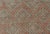 Mid 20th Century Colorful Vintage Turkish Embroidered Flat-Weave in Diamond Design in Orange 5'11" X 7'6" For Sale - Image 5 of 11