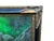 Late 20th Century Vintage Oil on Canvas Leopard in Tropical Landscape, Ornate Gilt Frame For Sale - Image 5 of 7
