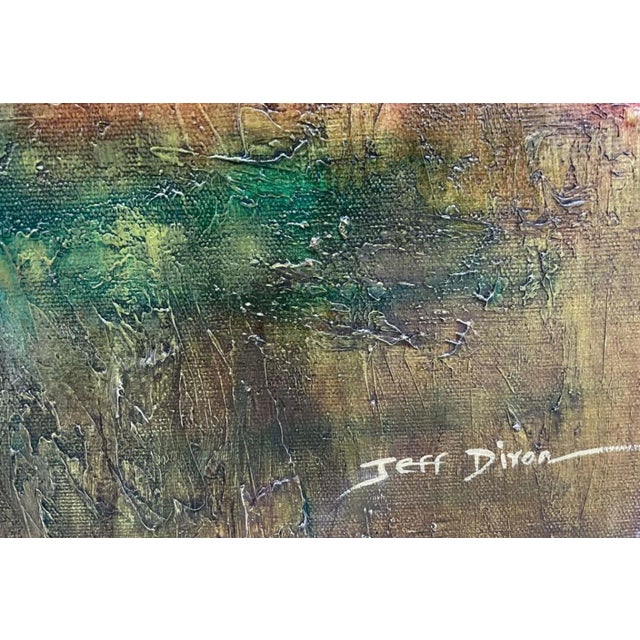 Jeff Dixon 48x36 Signed Original Landscape Painting For Sale - Image 4 of 5