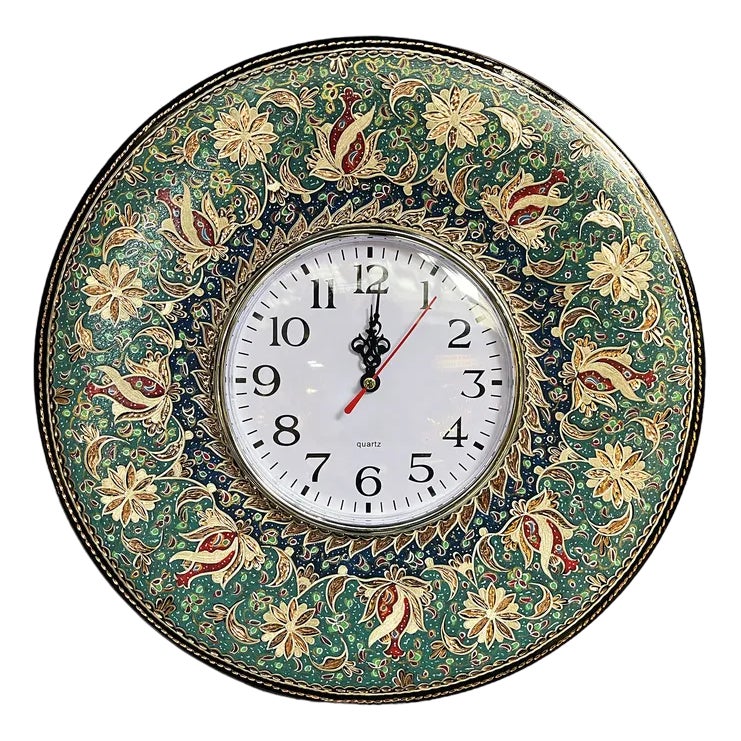 Handmade Copper Clock | Chairish
