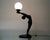 1980s Art Deco Sculptural Figural Globe Table Lamp For Sale - Image 11 of 12