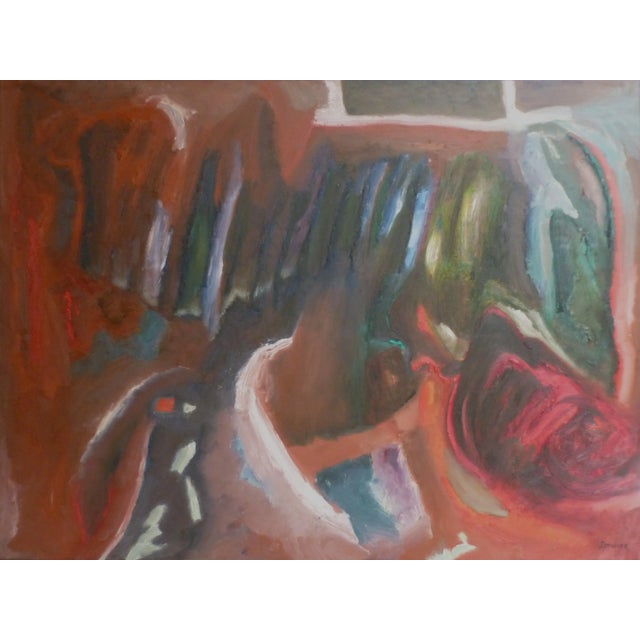 "Symphony" Large Abstract Oil Painting by Scott Spencer For Sale