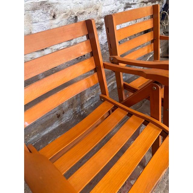 Set of Armchairs from Fretelli Reguitti, 1950s For Sale - Image 3 of 10