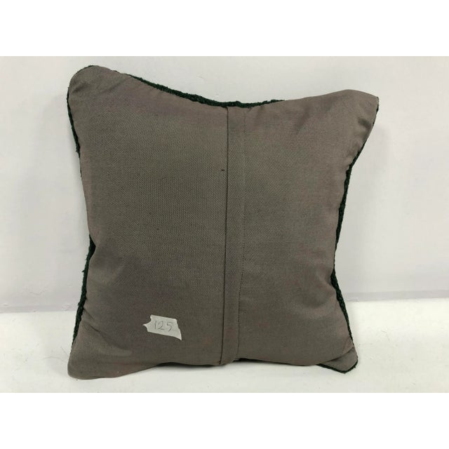 Turkish Handmade Vintage Kilim Lumbar Pillow Cover For Sale - Image 4 of 6